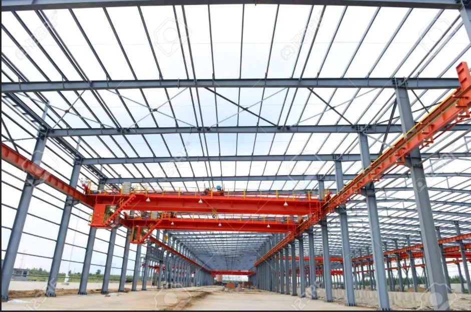 China Low Cost Structural Steel Fabrication Warehouse Fabric Buildings/ Steel Structure