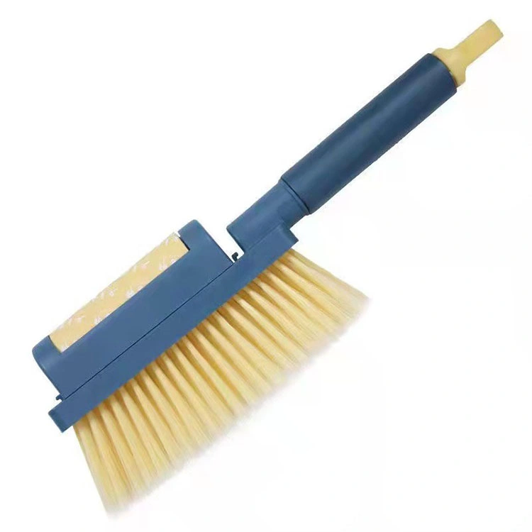 2 in 1 Household Magic Broom Cleaning Brush Sticky Dust Collector 10cm Replaceable Cores Dust Lint Rollers