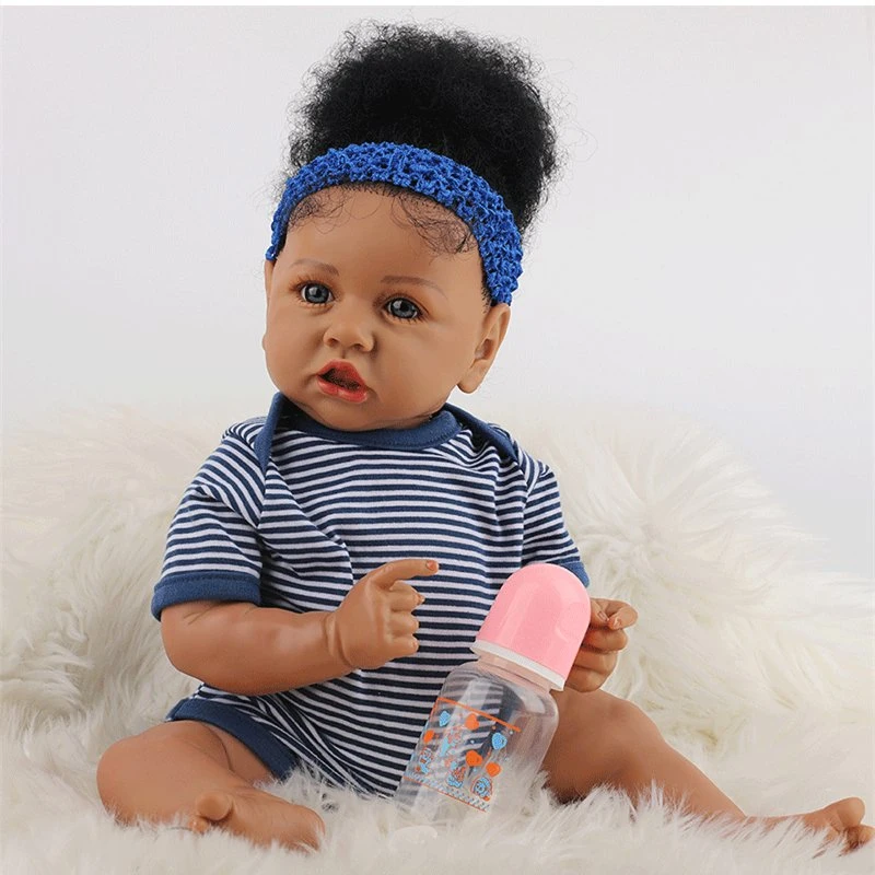 23 Inch Reborn Dolls Silicone Soft Realistic Princess Girl Baby Doll