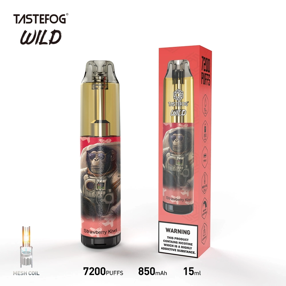 Tastefog Wild 7200 Puffs 2% desechable VAPE al por mayor cigarrillo electrónico