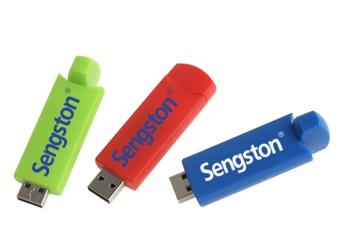 Promoción retráctil USB Flash Drive USB 3.0 de regalo disponible plástico103