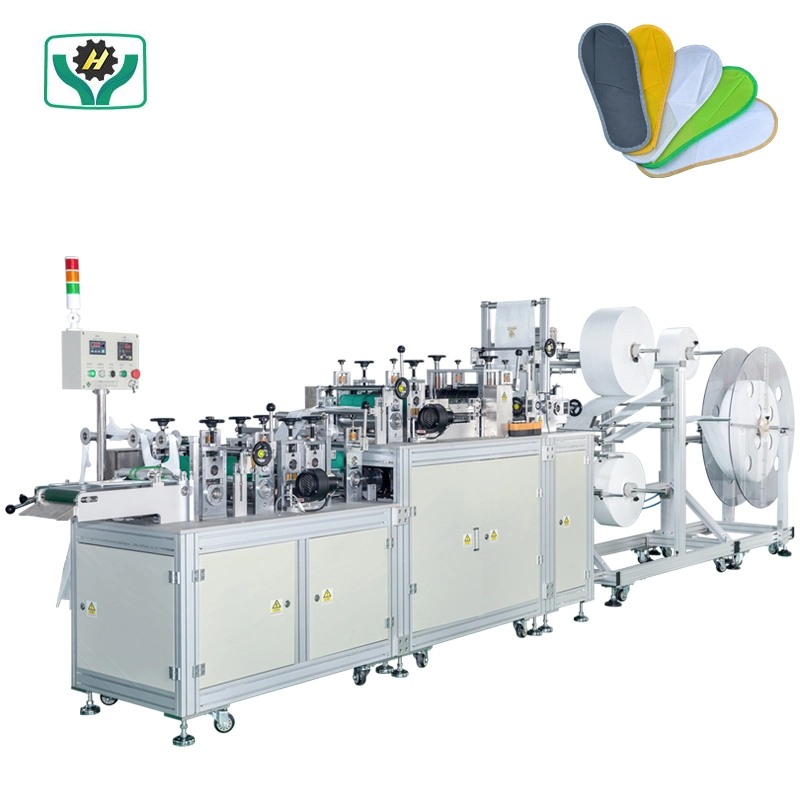 Automatic Portable Travel SPA Nonwoven Disposable Slippers Making Machine