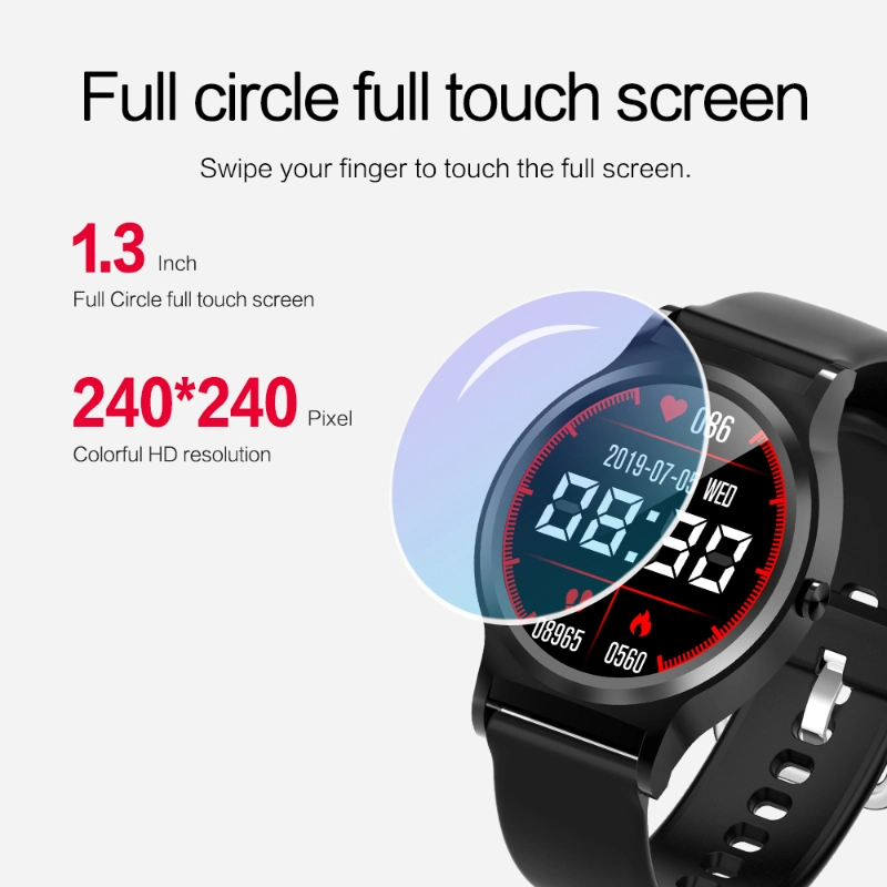 CF98 Smart Armband Full-Touch Herzfrequenzsensor Fitness Track Smart Uhr Smart Armband Farbbildschirm