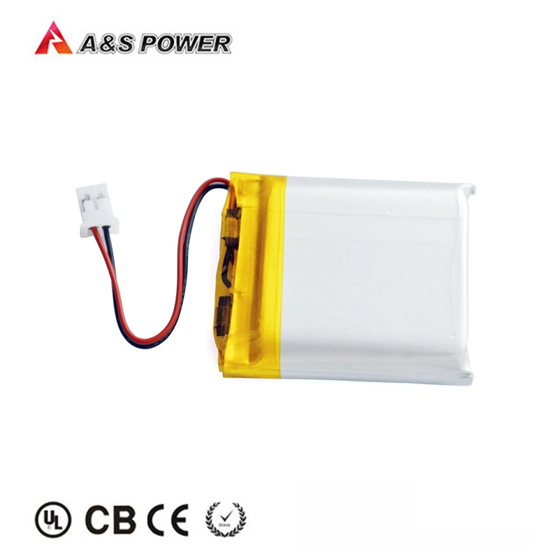 UL2054 Kc Rechargeable 803035 Li-ion Lipo Lithium Polymer Battery 3.7V 800mAh for GPS Tracking