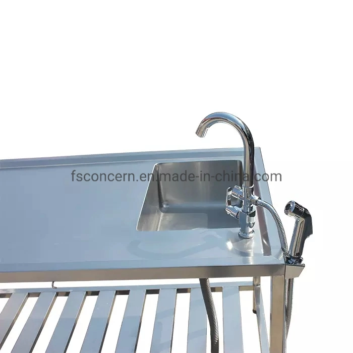 Veterinary Operating Dissection Table Steel Embalming Veterinary Animal Autopsy Table Manufacturer