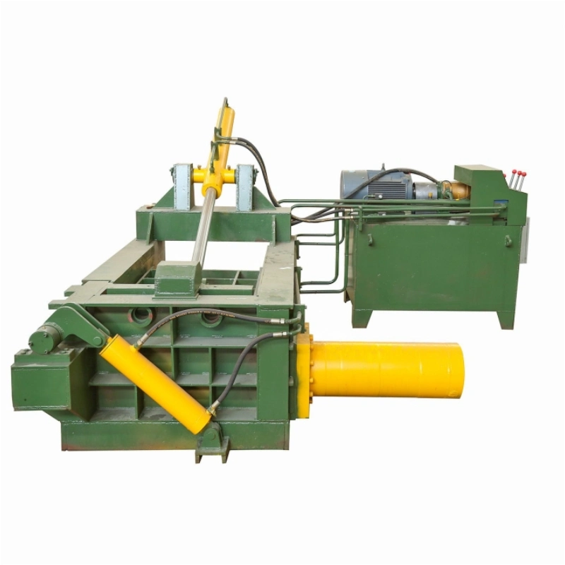 Hydraulic Waste Paper Plastic Pet Bottle Aluminum Copper Scrap Steel Iron Nonferrous Metal Pressing Banding Automatic Square Recycling Baler China