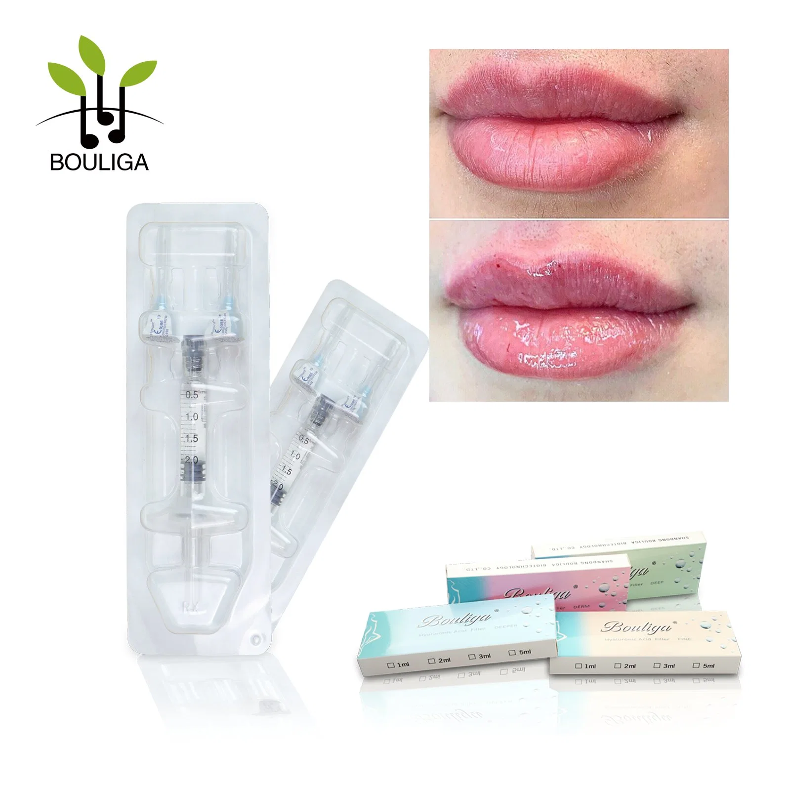 Aged Skin Ha Injection Hyaluronic Acid Lip Filler 2ml