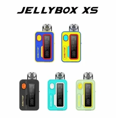 Nuevos Productos Jellybox Vape Kit Pod cuadro desechables Jellybox Xs