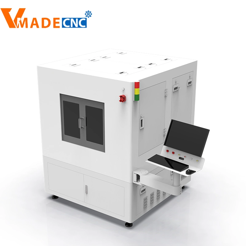 China Vmade CNC CO2 gehärtetes Glas Laser-Schneidemaschine