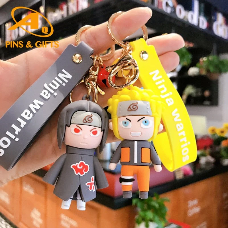 Price Carabina Pocket Ckey Ring Silicone Wholesale/Supplier Trolley Tokens Photo Insert Metal PVC Rubber Jordan Anime Keychain