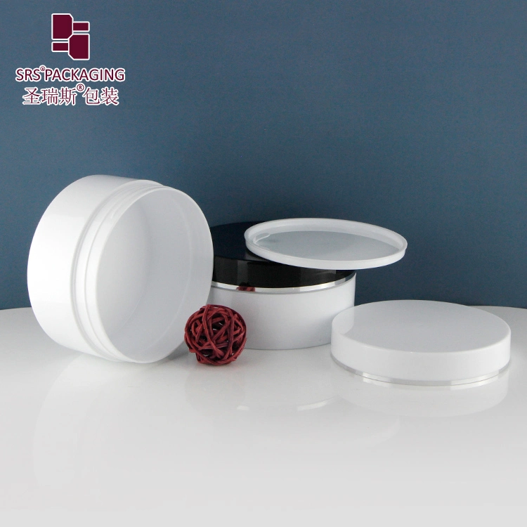 SRS New Jar Eco-friendly PP Plastic Empty Cosmetic Packaging 200g