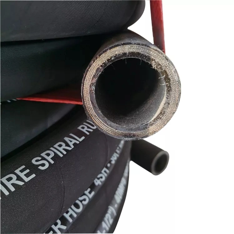 3/8 1/2 Inch Power Flex Press Hydraulic Hose Manufacturer and Connection in Rubber Price List Flexible