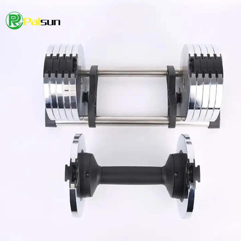 Wholesale/Supplier Gym Fitness Free Weight Adjustable Dumbbell Set 12kg 16kg 20kg 24kg 32kg 36kg Dumbbell