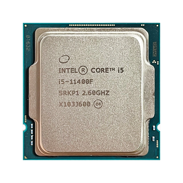 Used Cpus Intel Core I5-11400f I5 11400f 2.6 GHz Six-Core Twelve-Thread Processor L3=12m 65W LGA 1200 Need H510 B560 Z590