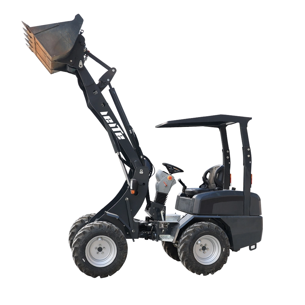 China Mini Wheel Loader 4 Wheel Drive Small 0.4t Mini Loader for Sale with Best Price