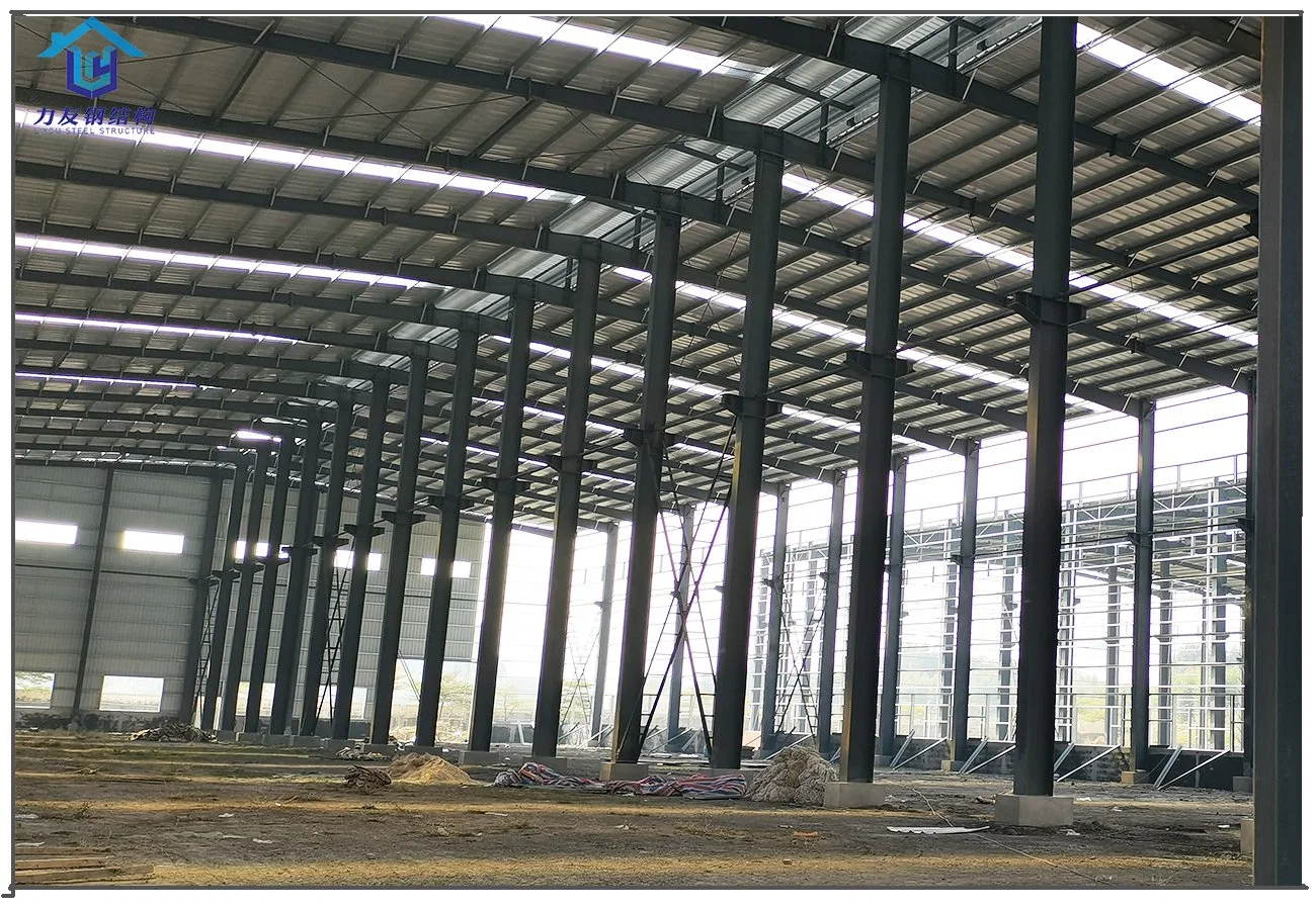 High Quality Prefab Construction Metal Shed /Warehouse/Workshop /School /Hotel Building Steel Structure