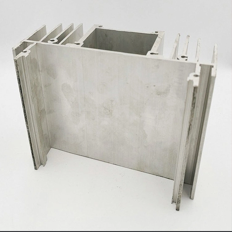 Custom de mecanizado CNC de piezas de aluminio de extrusión de aluminio Perfil de disipador de calor