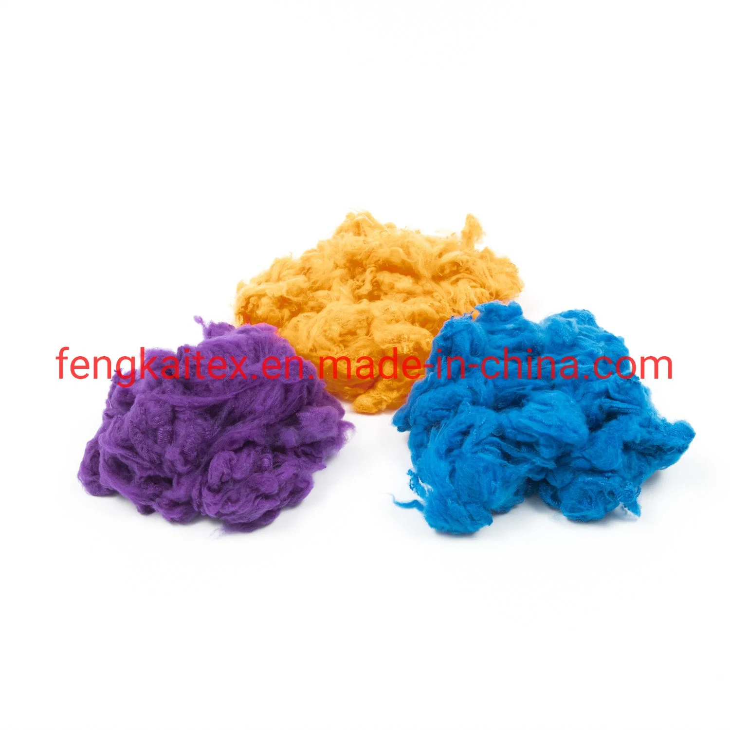 High quality/High cost performance  Colored Polyester Fiber for Non Woven Fabric Use