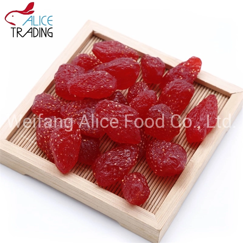 Bulk Quality China Wholesale/Supplier Air Dried Preserved Candied Strawberry Dried Strawberry