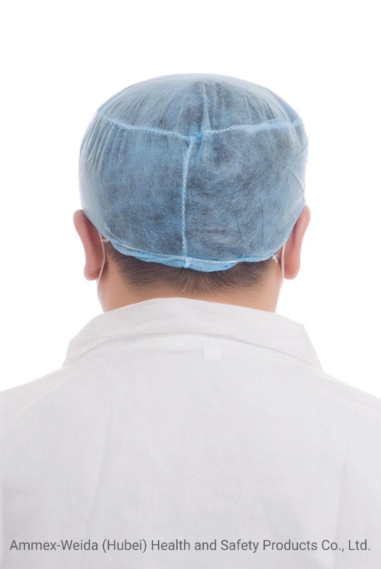 Casquette médecin PP/SMS à usage médical avec élastique à l'arrière pour Hôpital/clinique/opération