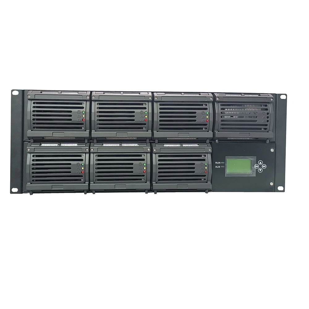 Adjustable Output Voltage 90-150 VDC 60A Rectifier Expandable to 80A/100A Snmp Communication