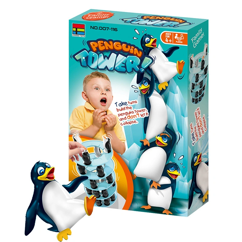 Educational Toys Desktop Interactive Toys Penguin Stacking Balance Tower Toy Game