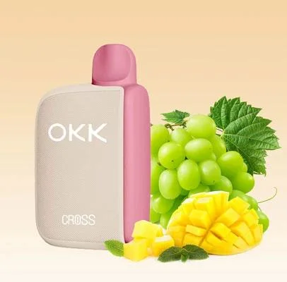 L'Okk Cross 12ml remplie au préalable Pod Vape appareil jetable 5000 inhalations Hippobar