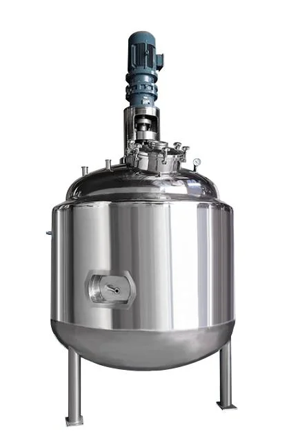 Große Temperatur Natriummischungen Flüssige Mischung Natriumchlorid Soda Pop Mix Tank-Steuerbox quadratisch mit Meter Custom Gehäuse Heterogen