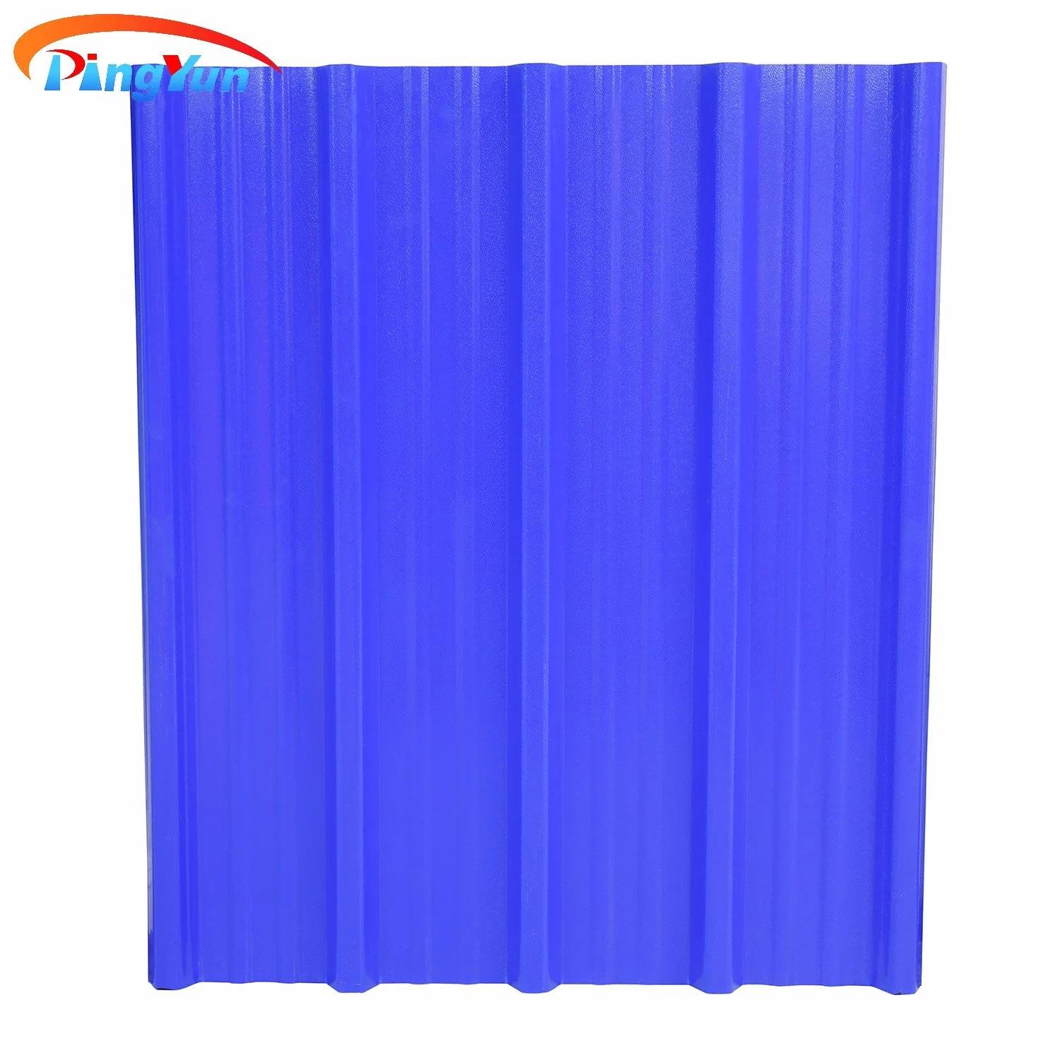 Trapezoidal Style ASA PVC Roofing Sheet PVC Plastic Roof Tile for Farm House