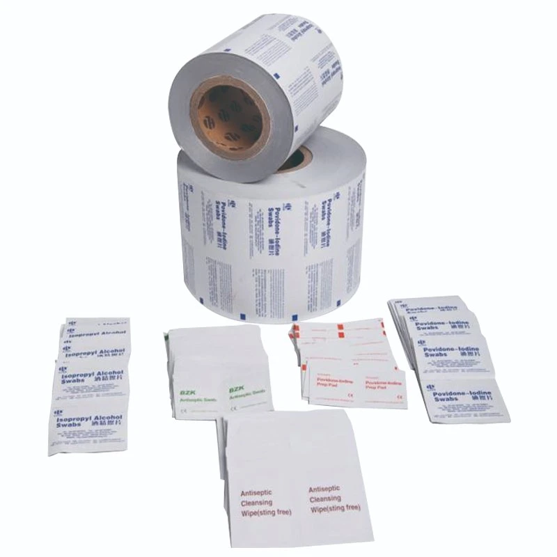 Composite Aluminium-Folie Papier für Alkohol Reinigungsstäbchen Wet Wipes