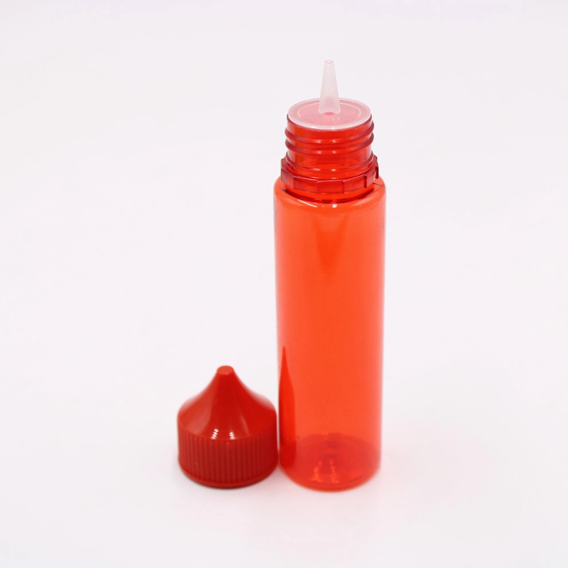 Compte-gouttes en plastique PET Bouteilles E L'emballage de jus de 60ml