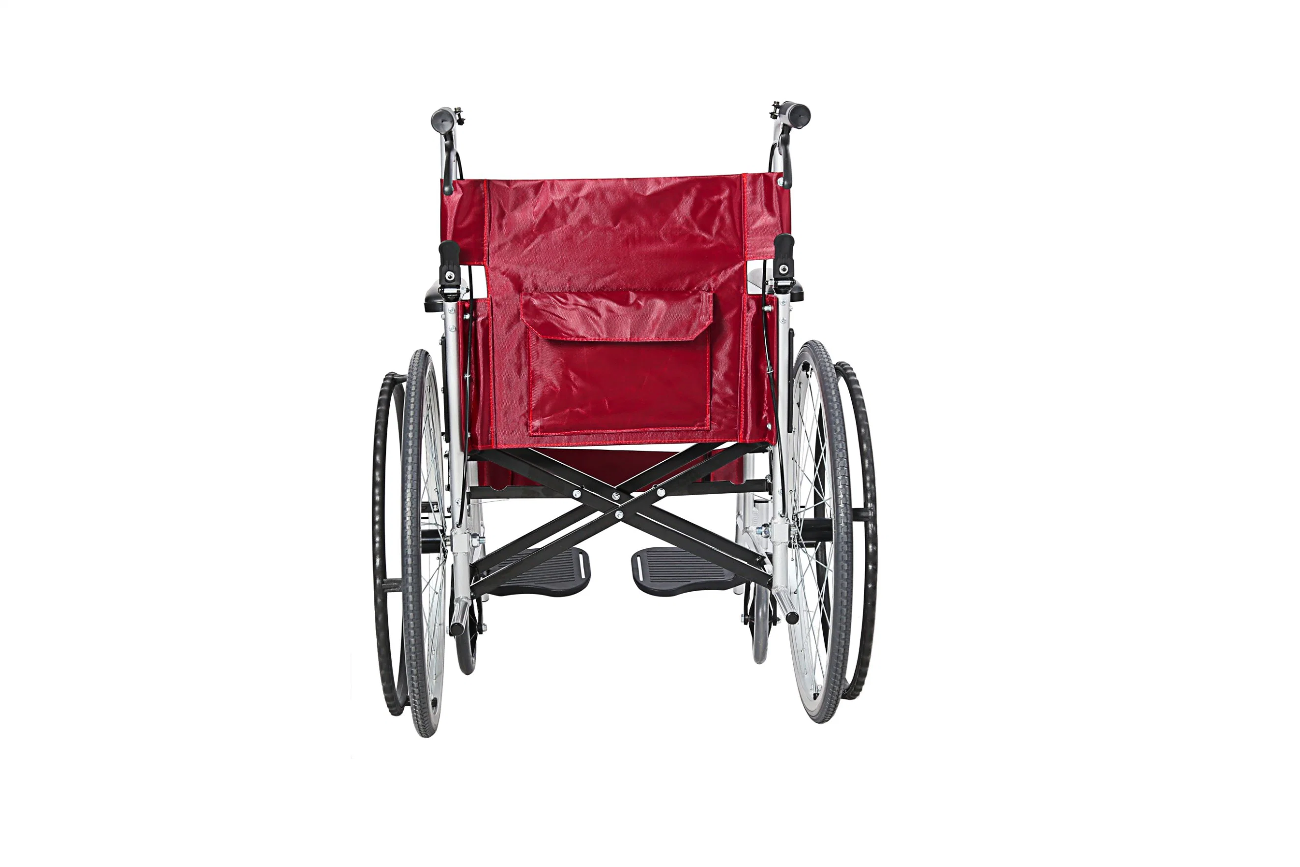 Medical Equipment Double Brake Aluminum Manual Wheelchair