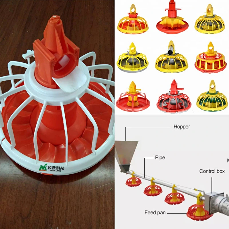 14-alimentador de la avicultura de la bandeja para los pollos y los patos