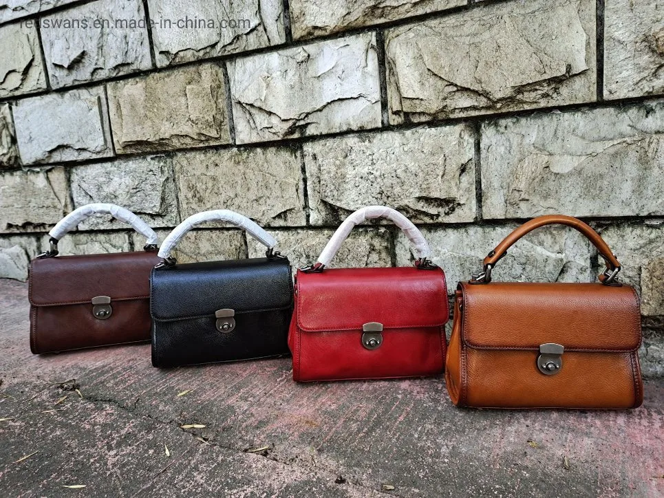 Clasic Hot Sell Genuine Leather Bags for Women Trendy Outdoor Restaurant Vegetable Leather Pouch RS-Ypsy-2133