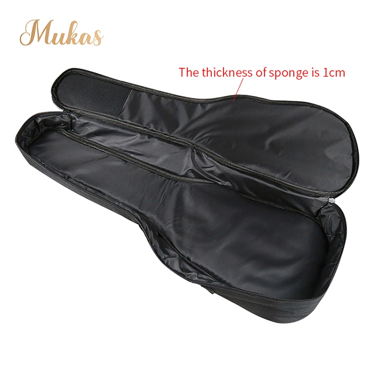 Chinese Professional Factory OEM Ukulele Bags Waterproof 10mm Thickness Sponge Oxford Cloth Colorful 24inch 26inch Musical Instruments Bag