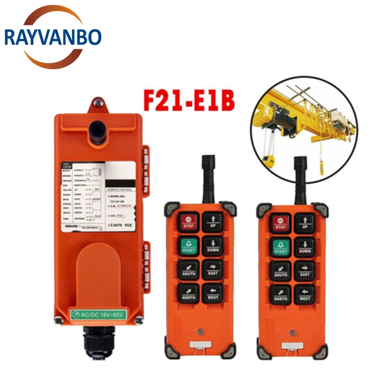 Wholesale/Supplier F21-E1b Overhead Crane Crawler Tractor Radio 6 Button Switch Wireless Original Factory Industrial Remote Control