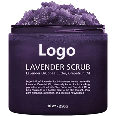 Exfoliate & Moisturize Skin Lavender Body Scrub