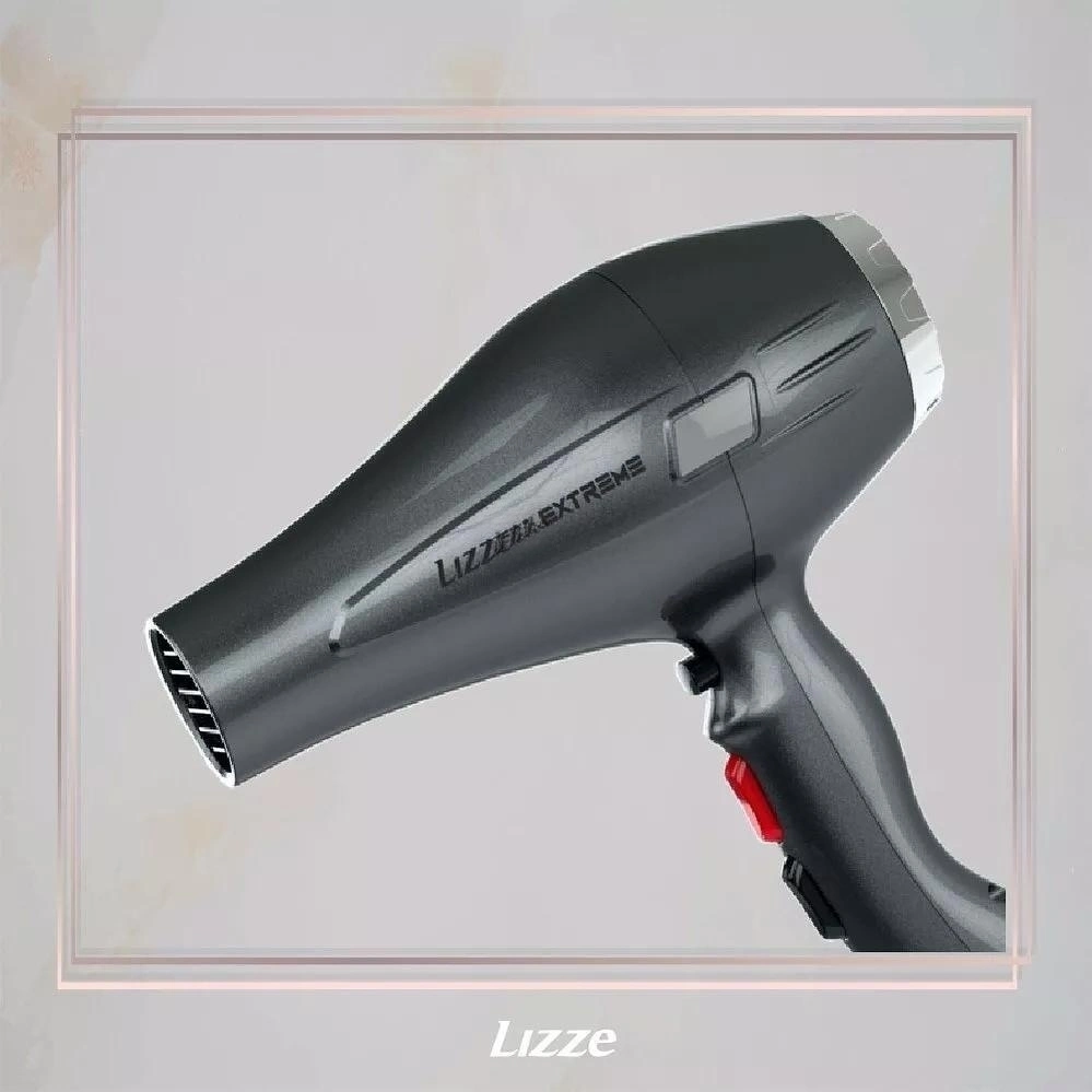 Salon 2400W Color Gris Potencia Secador de pelo profesional AC Motor Selección de tres velocidades de Nueva soplante Popular