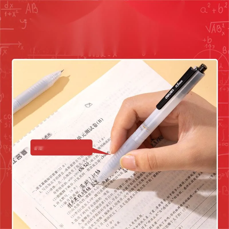 Simple Student Writing 0.5 St Tip Cone Head Office Signature Gel Pen
