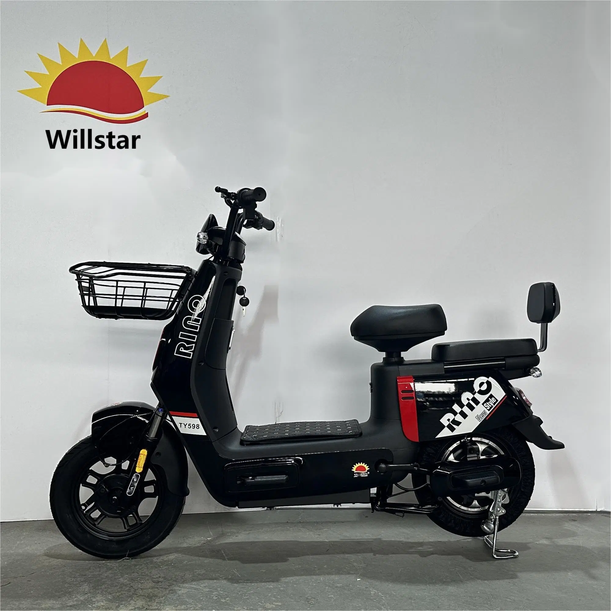 Willstar Electric Bike Ty598 com bateria de chumbo-ácido Chilwee ou Tianneng 48V12ah modelo mais recente