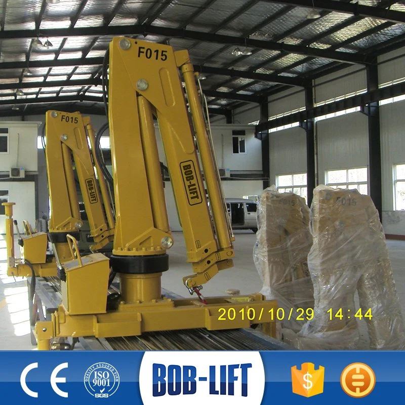 1ton Mini Hydraulic Knuckle Boom Truck Mounted Crane Sq1za2