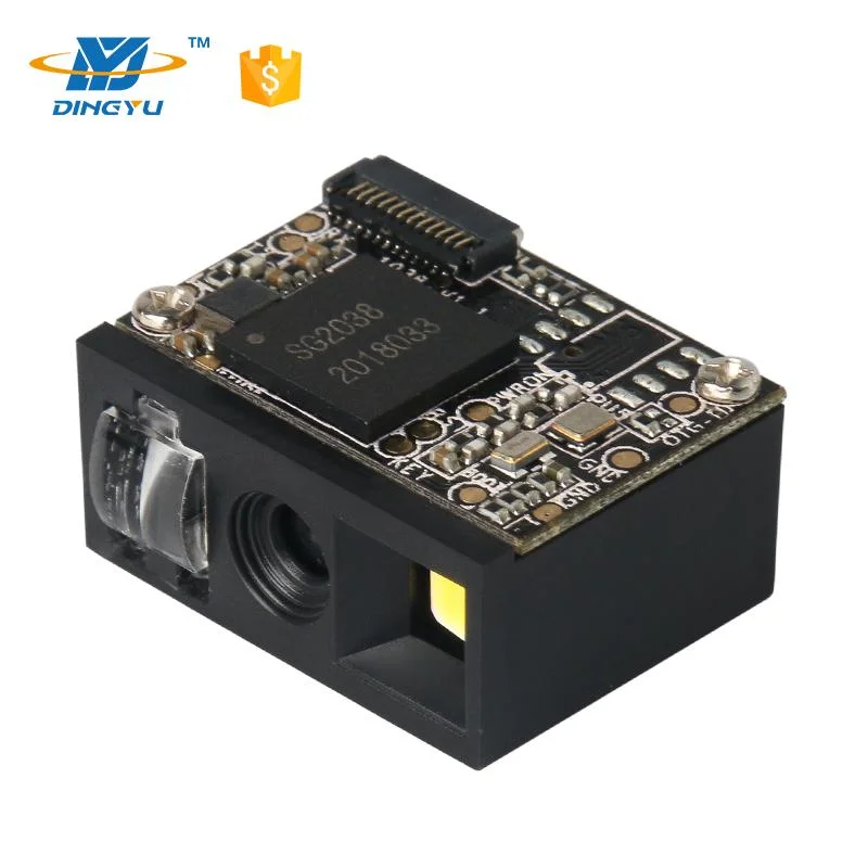 OEM 32 Bit 2D Mini CMOS Barcode Laser Scanner Module with Flat Cable