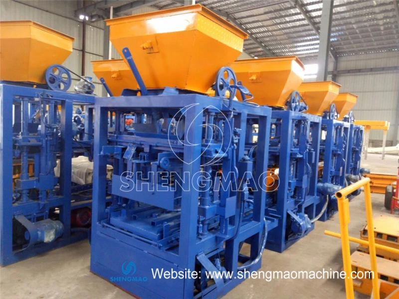 Mechanical Semi-Automatic Small Brick Making Machines with Brick Molds and Pallets