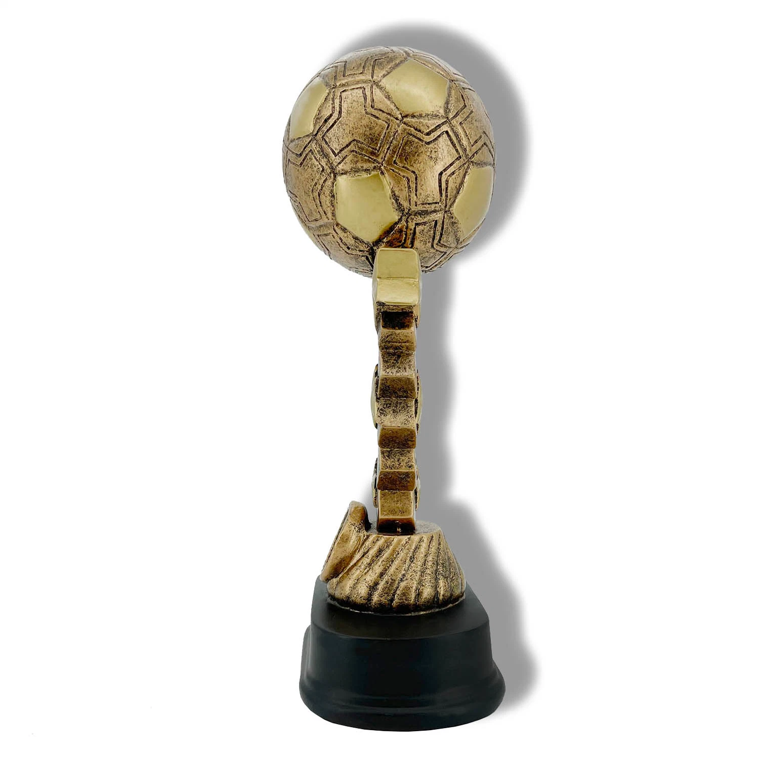 Resin Trophy Soccer Star Award Statue of Sports Souvenir Promotion