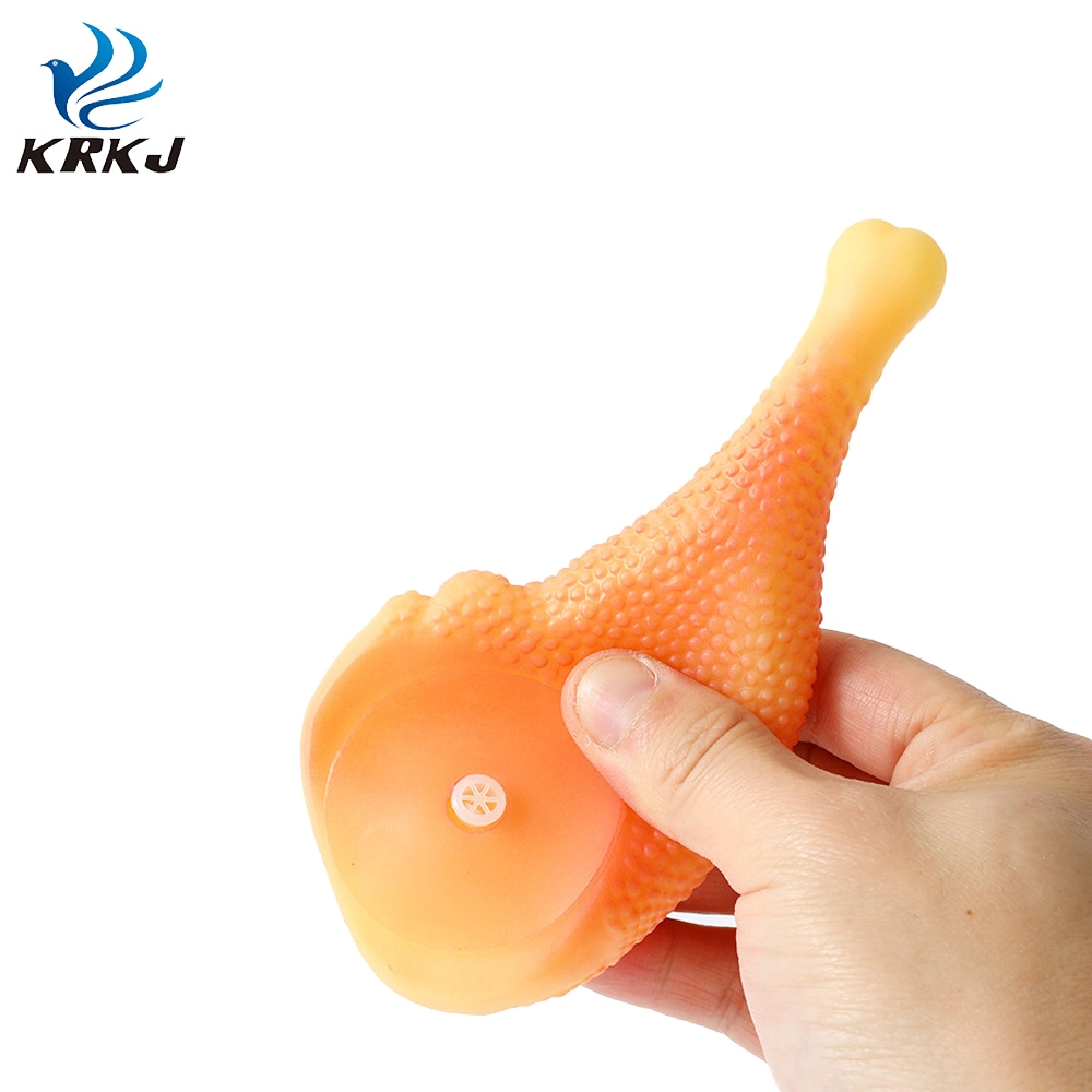 Tc5004 Simulation Soft Chicken Food Sound Toy for Pet Puppy