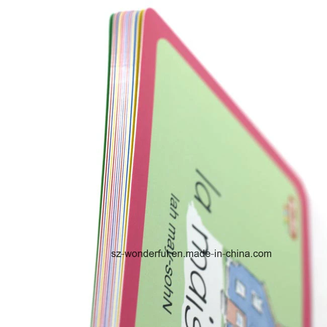 بطاقة مطابقة ذاكرة الأطفال طباعة البطاقات وبطاقات فلاش التعليمية في الداخل بطاقات مصنوعة في الصين للأطفال