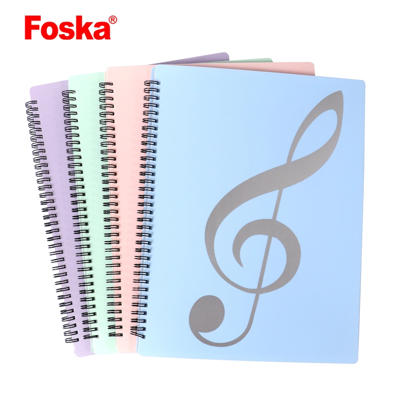 Foska Hot Sale Color PP Music Sheet Folder