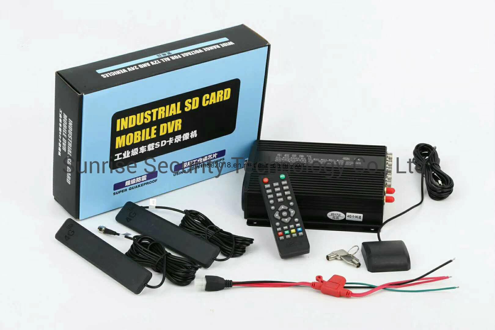 Police Video Mobile DVR Recorder with 3G 4G GPS WiFi Function