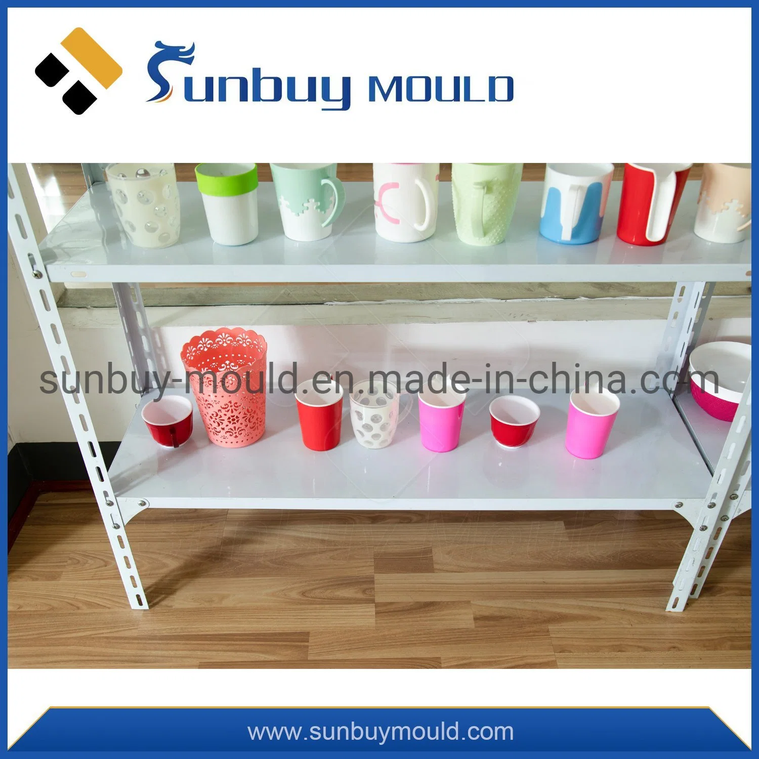 2023 Plastic Injection Commordity Bi-Coulor Tray Disk Pot Mould