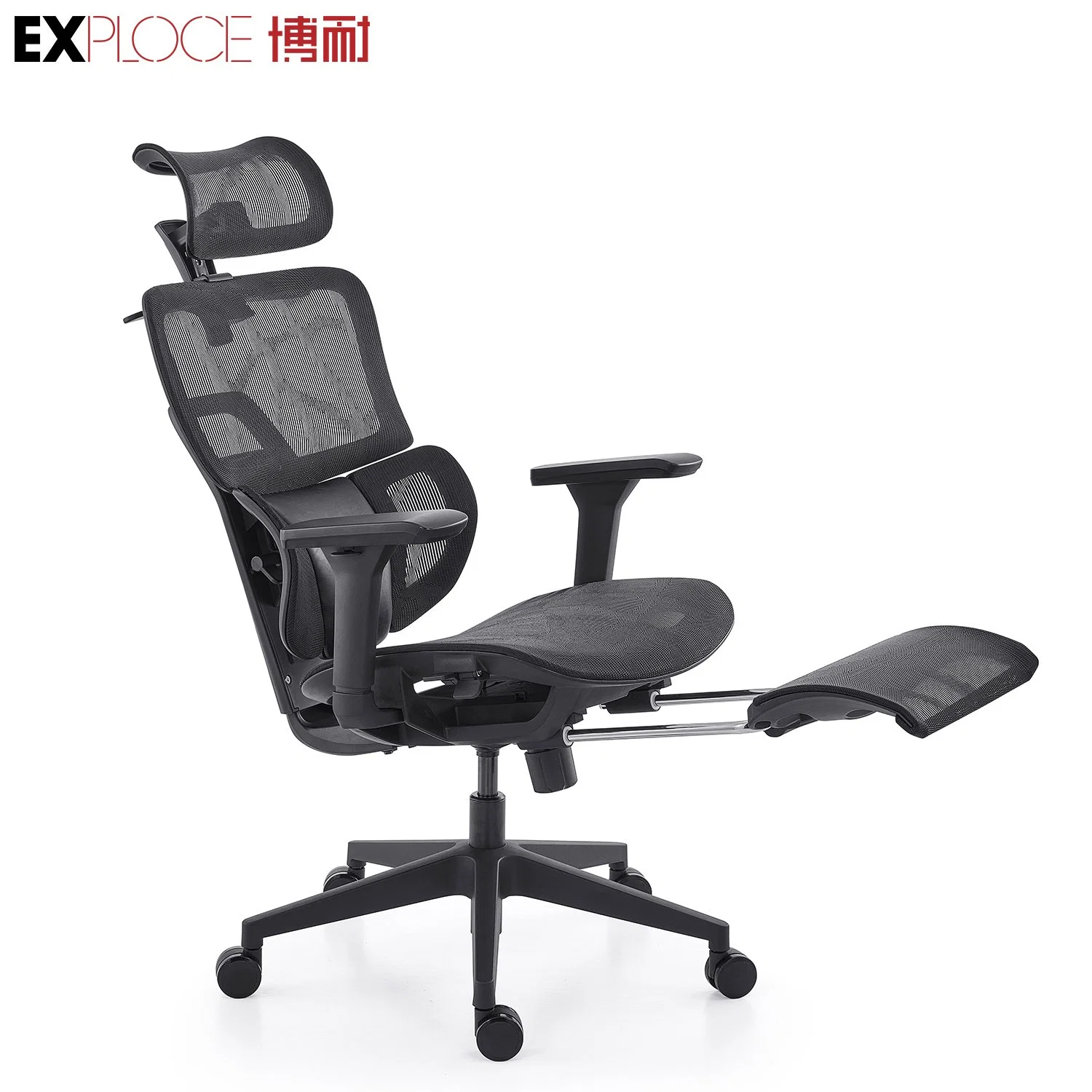 Full Mesh Ergonomische Verstellbaren Softable Computer Executive Swivel High Back Büroleiter